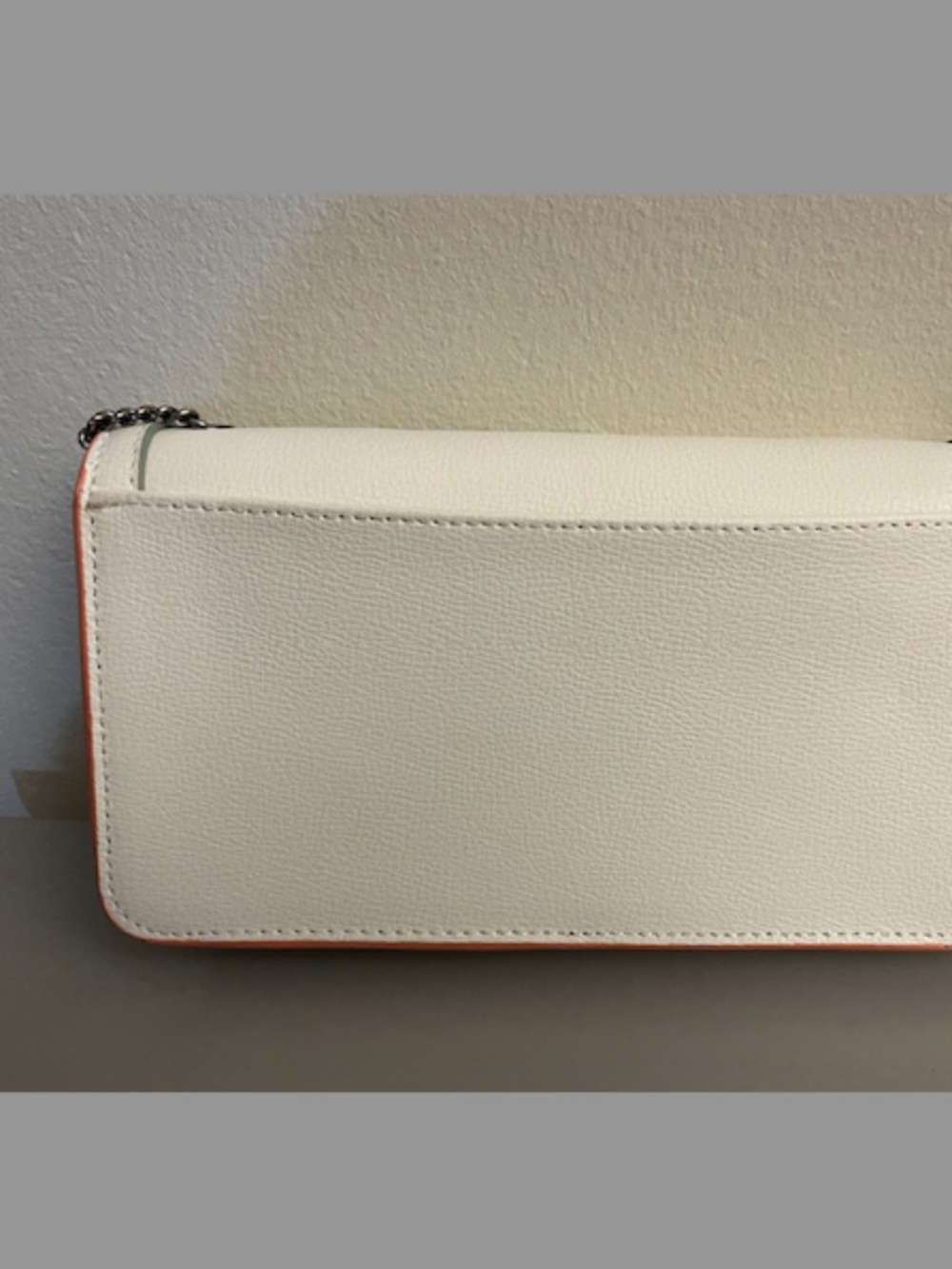 Karl Largerfeld Wallet on a chain shoulder Leather bag NEW - Picture 8 of 9